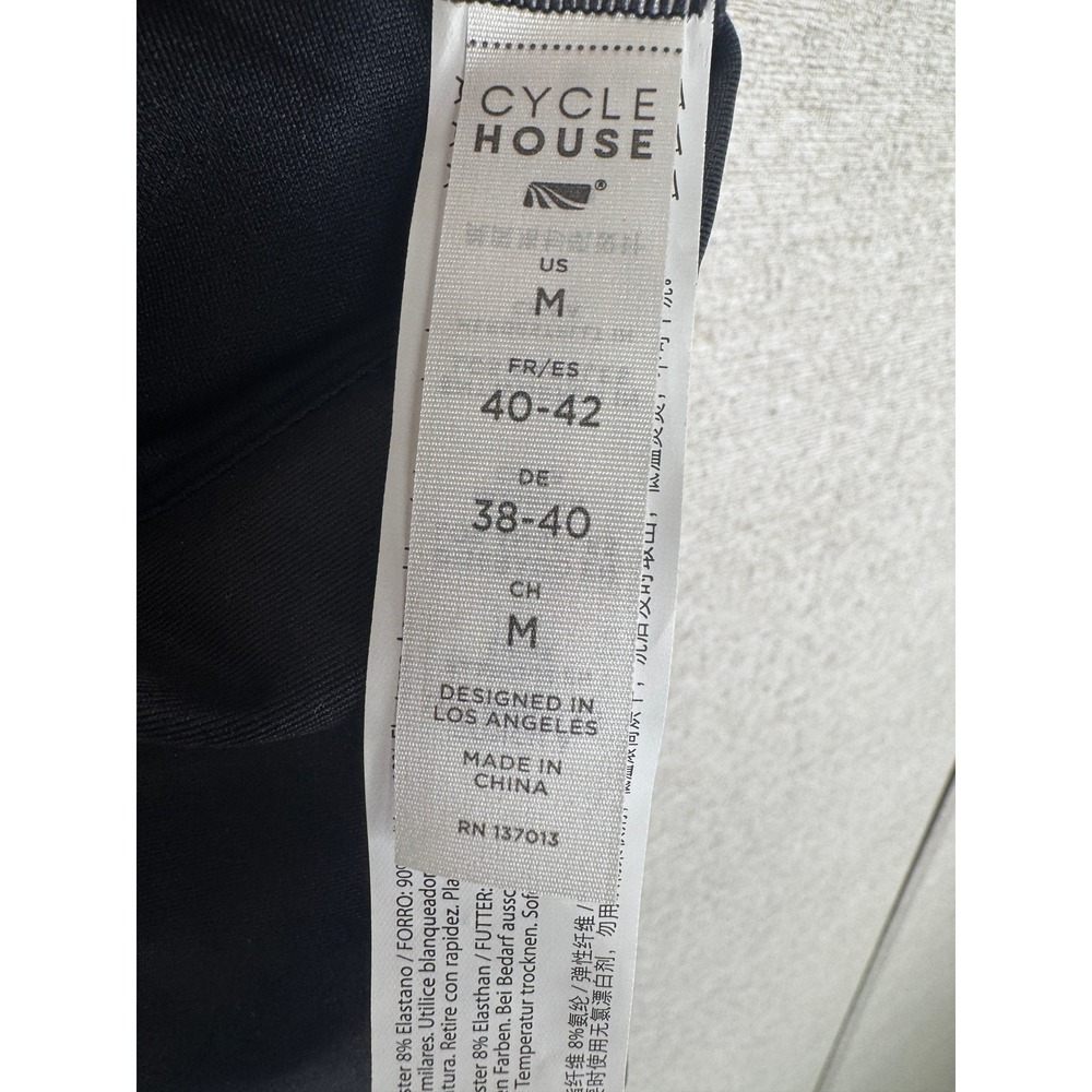 Cycle House by Marika City Pro Sports Bra Size M Black Metallic — NWT - Picture 4 of 5